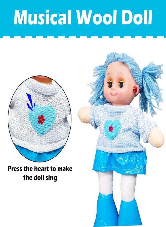 في جراسب دمية فيغراسب الجميلة الرقيقة المبتسمة للبنات مع أضواء وموسيقى - ناعمة ولطيفة - 36 سم - Image 4